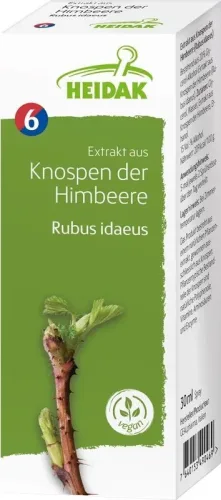 HEIDAK Knospe Himbeere Rubus idaeus Glycerin Mazerat (30ml)