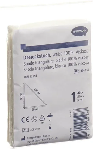 HARTMANN Dreiecktuch weiss (1 Stk)