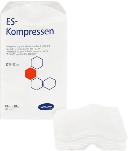HARTMANN ES-Kompressen 12fach 10x10cm (100 Stk)