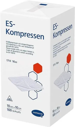 HARTMANN ES-Kompressen 16fach 10x10cm (100 Stk)