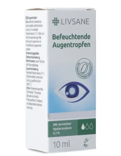 Livsane Befeuchtende Augentropfen (10ml)