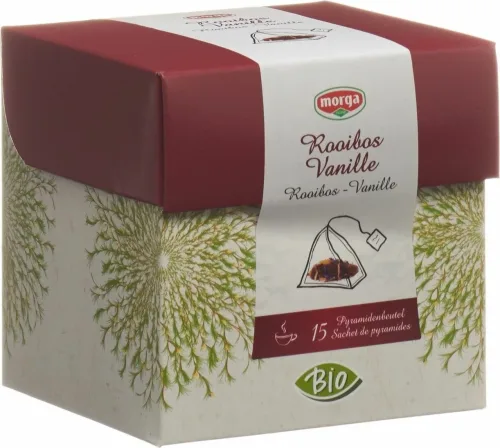morga Rooibos-Vanilla-Tee Bio Pyramide (15 Stk)