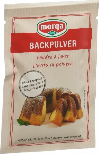 morga Backpulver ohne Phosphat (22g)