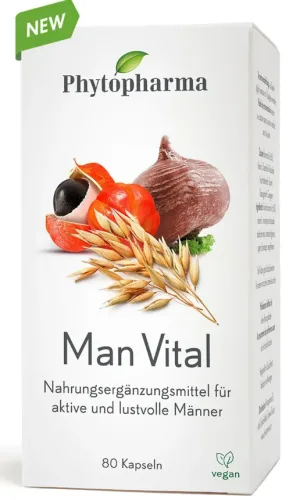 Phytopharma Man Vital Kapseln (80 Stk)