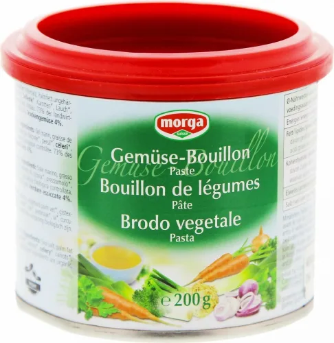 morga Gemüse Bouillon Paste Dose (200g)