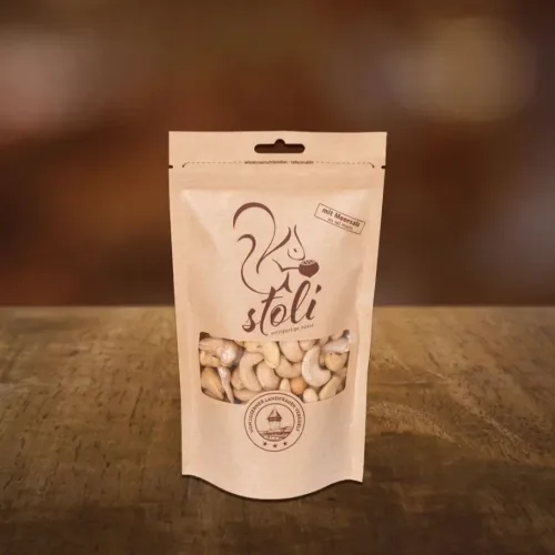stoli, Cashewkerne mit Meersalz