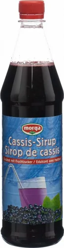 morga Cassis Sirup mit Fruchtzucker (7.5dl)