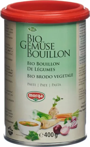 morga Gemüse Bouillon Paste Bio Dose (400g)
