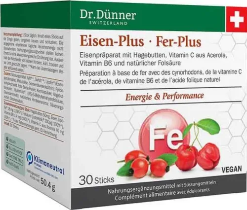Dr. Dünner Eisen-Plus Sticks (30 Stk)