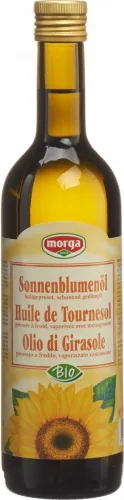 morga Bio Sonnenblumenöl kaltgepresst (5dl)