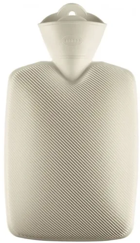 Emosan Wärmflasche Halblamelle weiss (1 Stk)