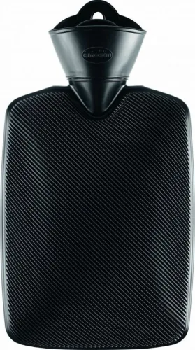 Emosan Wärmflasche Halblamelle schwarz (1 Stk)
