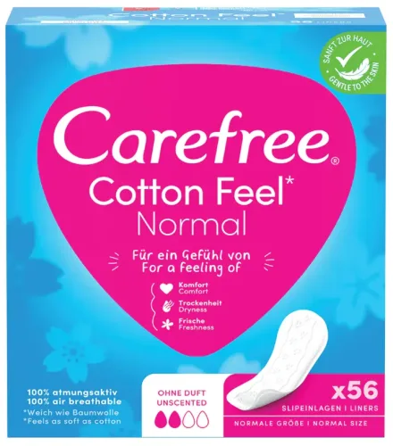 Carefree Cotton Feel Normal (56 Stk)
