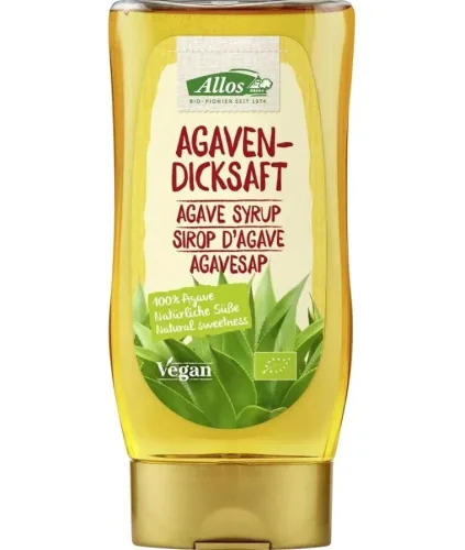 Allos Agavendicksaft in der Spenderflasche (250ml)