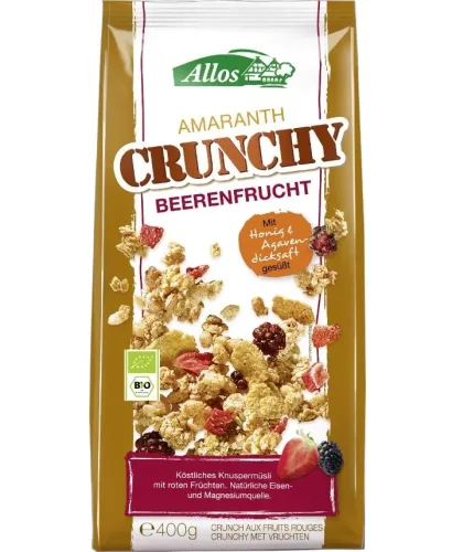Allos, ALLOS Amaranth Crunchy Beerenfrucht 400 g
