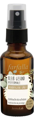 Farfalla Mundhygiene Spray Pfefferminze (30ml)
