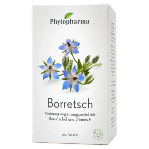 Phytopharma Borretsch 500mg Kapseln (190 Stk)