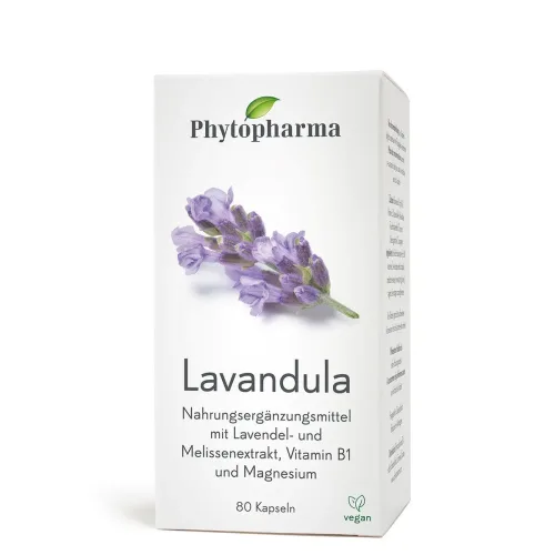 Phytopharma Lavandula Kapseln (80 Stk)