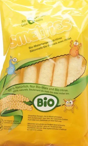 SMELTIES Bio-Maisstangen mit Hirse (30g)