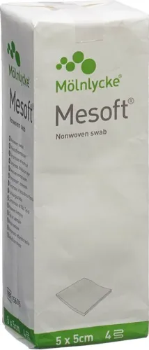 Mesoft Kompressen, 5x5cm (100 Stk)