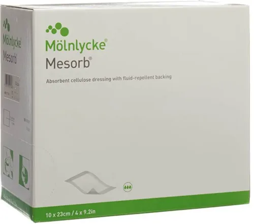Mesorb absorbierender Verband 10x23cm steril (50 Stk)