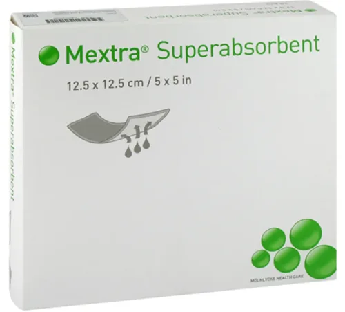 Mextra Superabsorbent, 12.5x12.5cm (10 Stk)