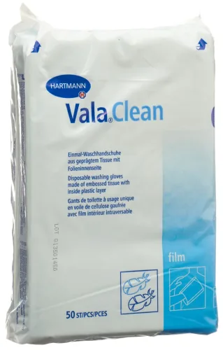 Vala Clean Film Einmal Waschhandschuh (50 Stk)