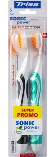 Trisa Sonicpower Battery Pro Interdental Duo (2 Stk)