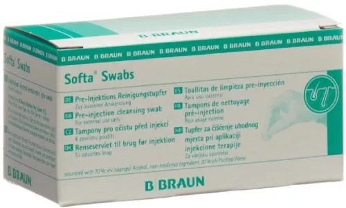 B. BRAUN Softa Swabs Reinigungstupfer (100 Stk)