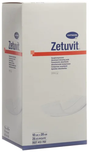 Zetuvit Absorptionsverband 10x20cm steril (25 Stk)