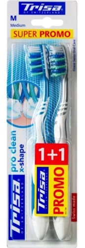 Trisa, TRISA Zahnb&uuml;rste Extra Duo medium