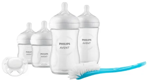 PHILIPS AVENT, 6-tlg. Starter-Set, Natural Response, Flaschen, ab Geburt