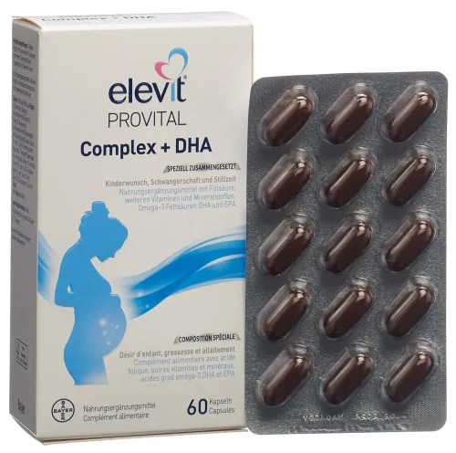 ELEVIT Provital Complex + DHA Kapseln (105 Stk)
