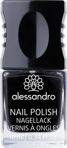 Alessandro, Alessandro NAGELLACK 177 MIDNIGHT BLACK 10 ML
