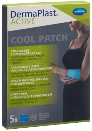DermaPlast Active Cool Patch 10x14cm (5 Stk)