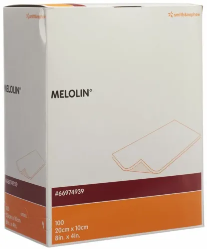 MELOLIN Wundkompressen, 10x20cm, steril (100 Stk)