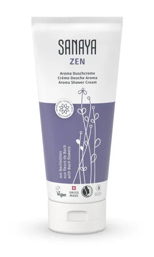 Sanaya Zen Aroma Duschcreme mit Bachblüten (200ml)