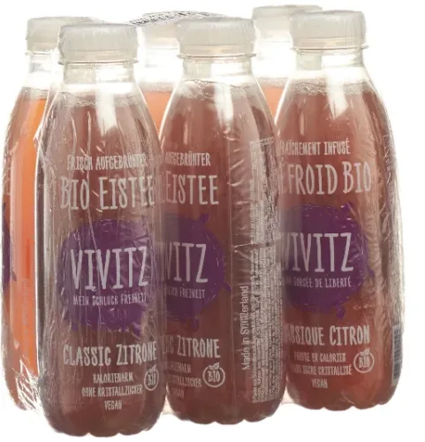 VIVITZ Bio Eistee Classic Zitrone (6x5dl)