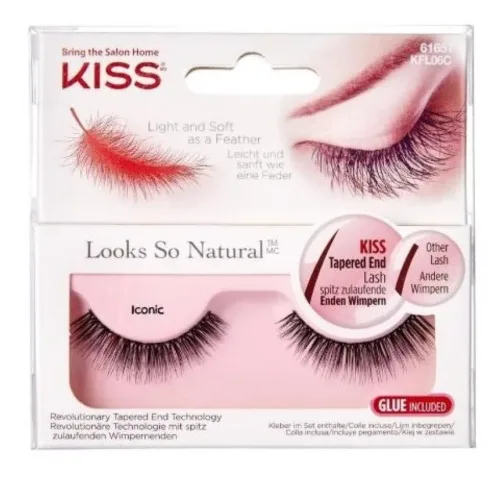 KISS, KISS Iconic Künstliche Wimpern 1 ct