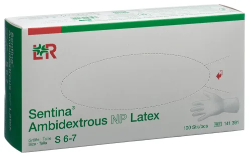 Sentina Handschuhe S Latex (100 Stk)
