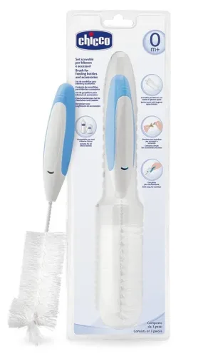 Chicco, Chicco Flaschenbürste Set 3in1 (1 Stk)