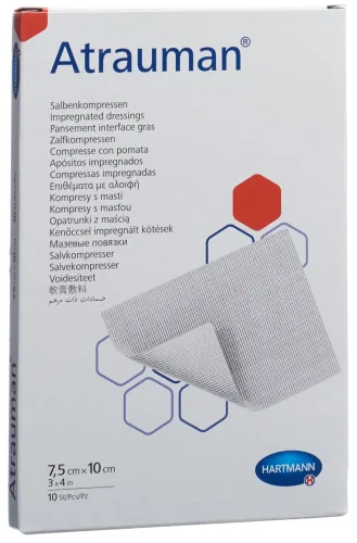 Atrauman Salbenkompressen 7.5x10cm steril (50 Stk)