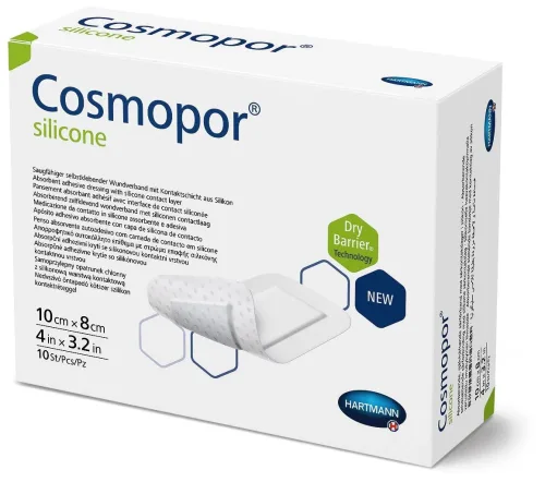 Cosmopor silicone 10x8cm (10 Stk)