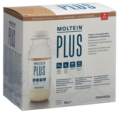 MOLTEIN PLUS 2.5 Cappuccino (6x50g)
