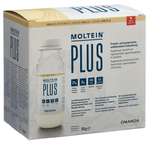MOLTEIN PLUS 2.5 Vanille (6x50g)