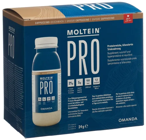 MOLTEIN PRO 1.5 Cappuccino (6x34g)