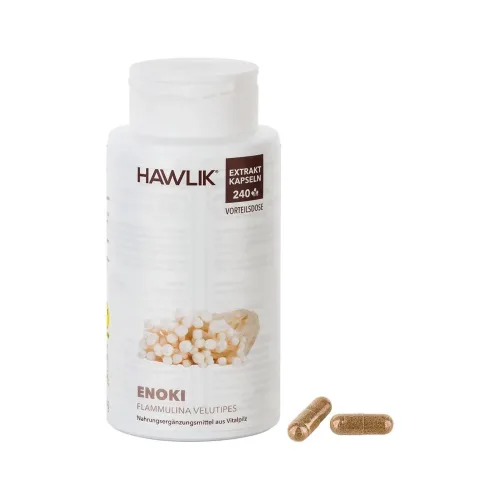 HAWLIK Enoki Extrakt Kapseln (240 Stk)