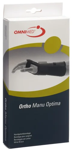 OMNIMED, Omnimed Ortho Manu Opti Handbandage S 22cm links schwarz