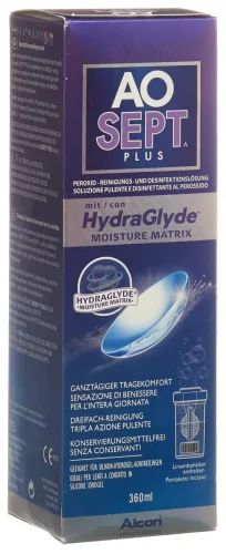 AO Sept Plus, Aosept Plus mit HydraGlyde 360ml