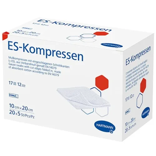 HARTMANN ES-Kompresse 10x20cm 12fach (100 Stk)